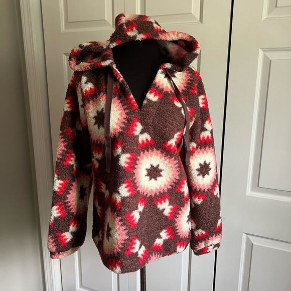 Sunburst Sherpa Hoodie - Picture 4 of 10